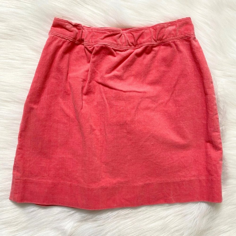Brooks Brothers Girls Pink Corduory Pleated Skirt - Picture 2 of 4